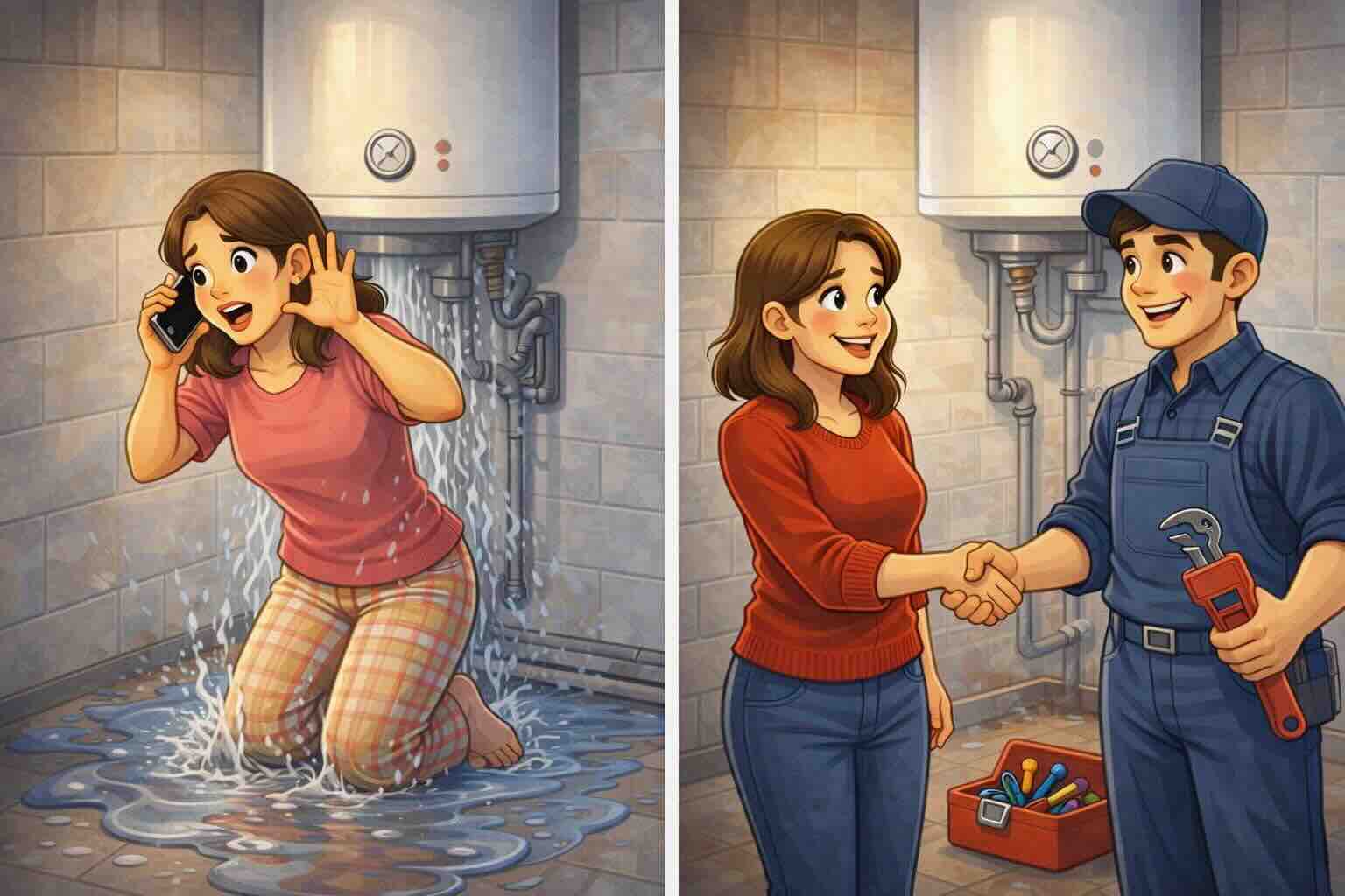 Fontanero urgente en Vigo: reparación de termos y calentadores 24 horas